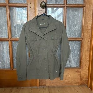 Eddie Bauer Utility Cargo Military Jacket-XS